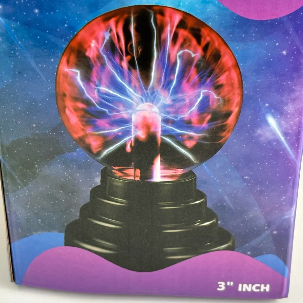 Plasma Ball Lamp Touch Sensitive Electric Night Light with Lightning Effects - Picture 7 of 8